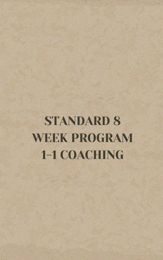 Standard 8 Week Transformation Program