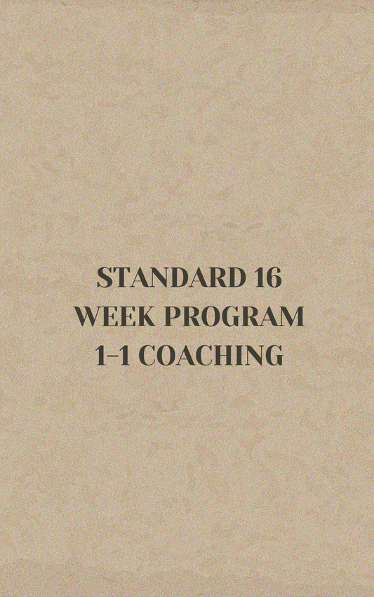 Standard 16 Week Transformation Program